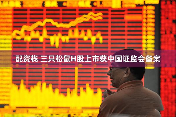 配资栈 三只松鼠H股上市获中国证监会备案